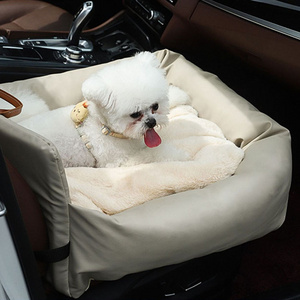 Travel Dog Beds Pet Car Seat Booster Dog Car Seat For Small and Medium Dogs Cats Detachable