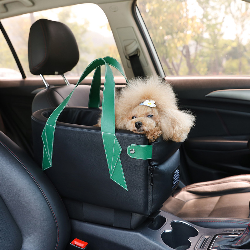 2 in 1 Luxury middle console car seat small dogs first class dog car safety seats car seat for dogs