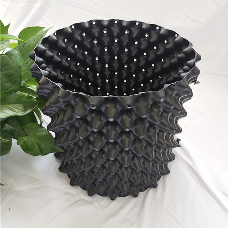 PVC/HDPE Plastic Plant Pots Outdoor Large Garden Hydroponic Air Root Pruning Pots for Planters