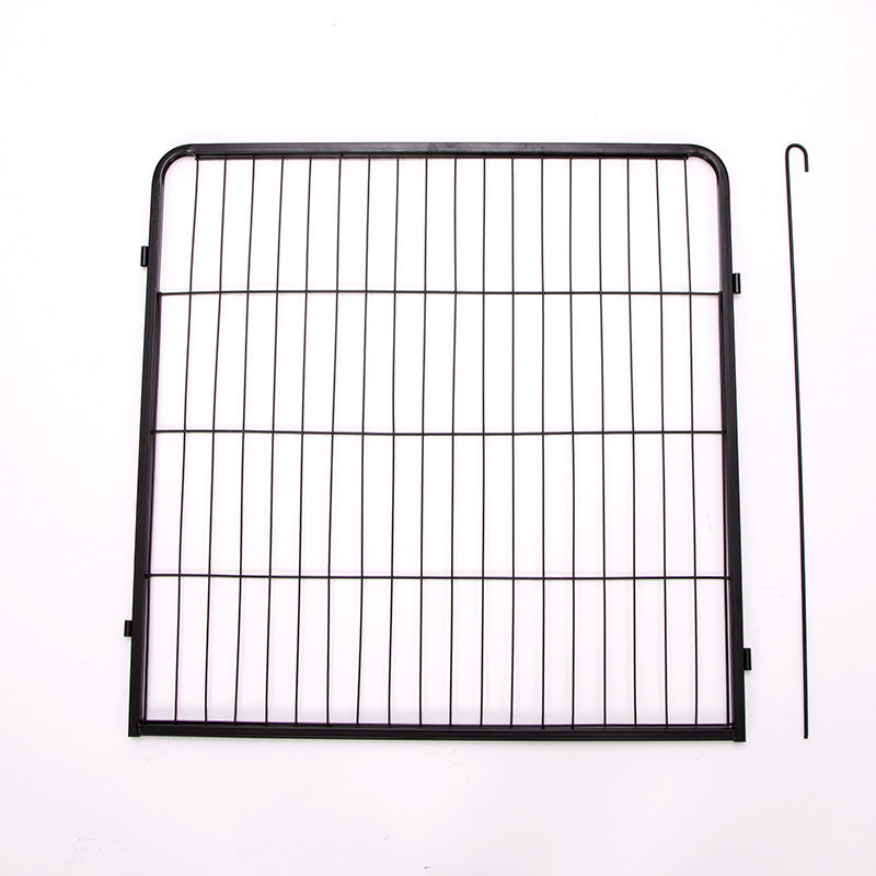 Wholesale foldable square dog playpen 80x80,heavy duty dog enclosure play and exercise pet pen for indoor outdoor