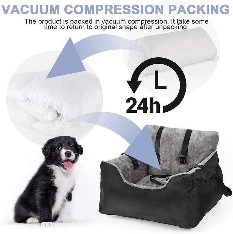 Wholesale portable safety dog travel car seat bed protector dog pet seat car seat cover dog bed for car