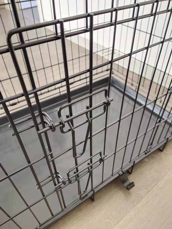 Wholesale Manufacturer Iron Foldable xxl Dog Cage Pet Cages Collapsible Metal Dog Crates For Dogs