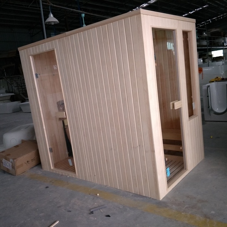 portable wood sauna room Manufacturers mini infrared sauna home steam suana room from China