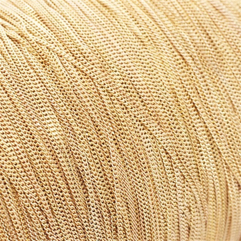 Real 14K Gold Filled Curb Link Chain 1MM/1.2MM/1.5MM/2.3MM Chain Necklace Horsewhip Extender Chain DIY Jewelry Making Accessory