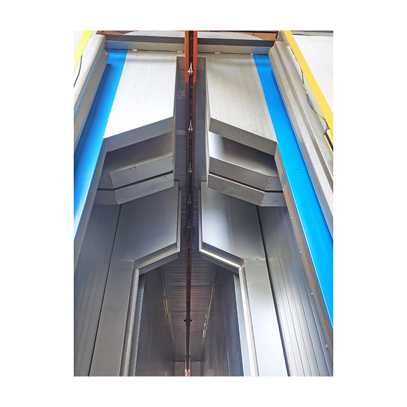 High Efficiency Compact Aluminum Profile Automatic Powder Coating Line