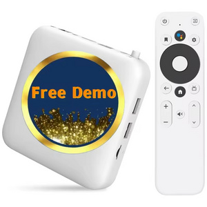 IPTV 4K Panel TV Box for  Latin Europe UK Arab Portugal Netherlands Iceland IP-TV Free Test For Android TV Box