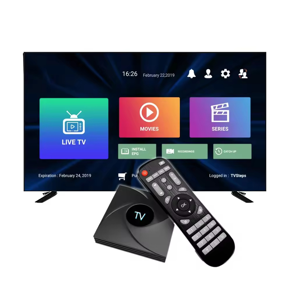 Free Trial for Canadian Canada USA US World List M3u Hot sale to Arabic Portugal Stable Working iptv Android TV Box