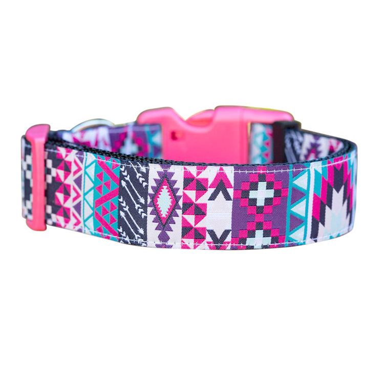 Professional manufacturer custom premium adjustable pet boho mexican dog collar