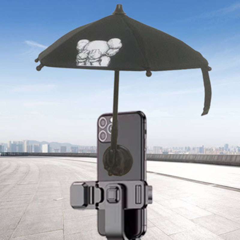 Tik Tok Tending RS01 Phone Umbrella for Sun Bracket Umbrella Cute Phone Photo Blackout Cover Mini phone holder table