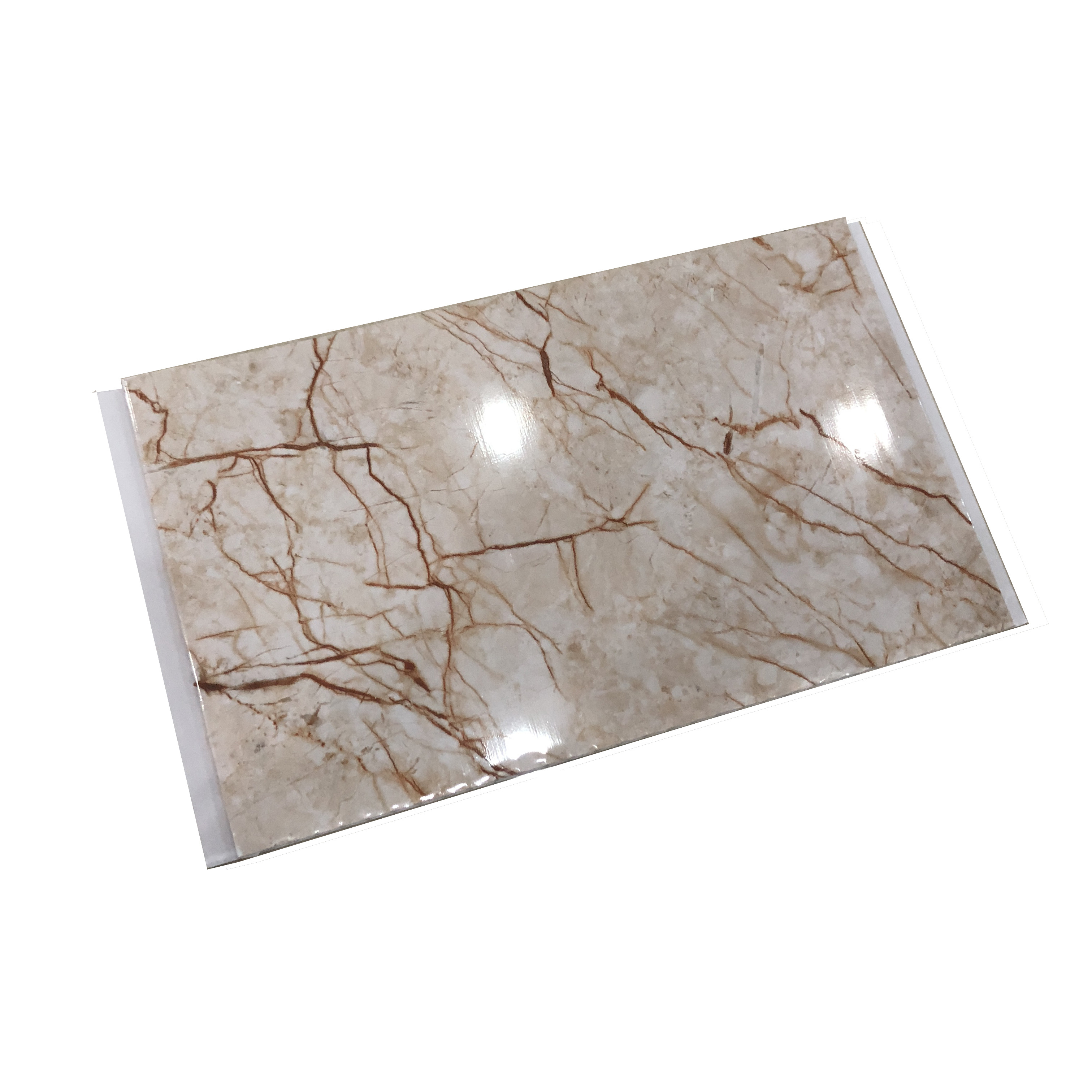 Light marble design sheet pvc panel for ceiling and wall decoration