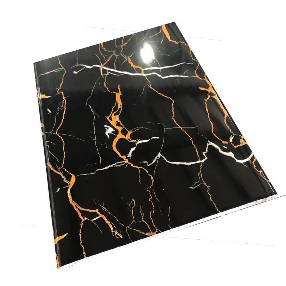 washable high level pvc wall panel for bathroom wet wall decoration marble pvc ceiling panel