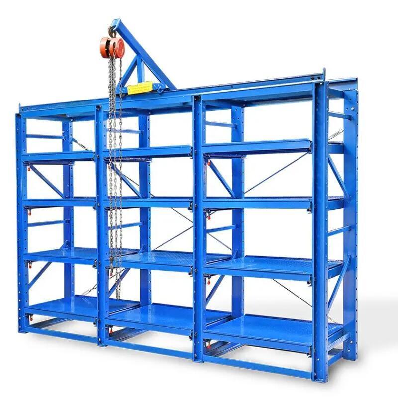 Heavy duty warehouse mole shelves  rack industry metal mold rack