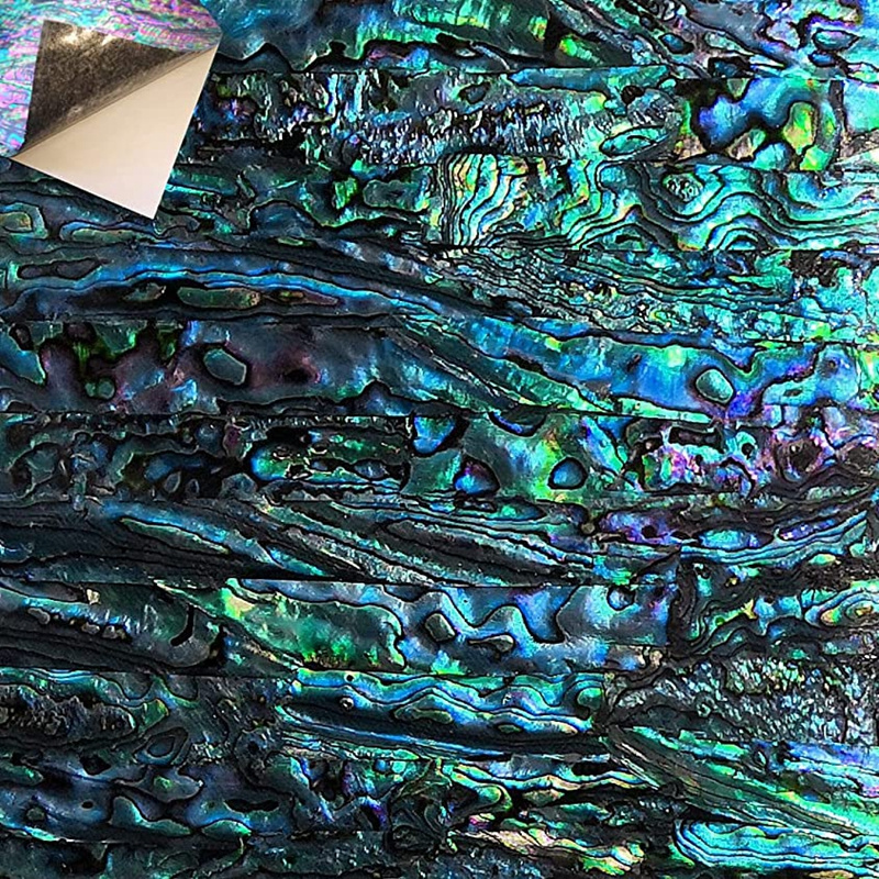 Wholesale Natural sea shell sheet black/white Mother Of Pearl sheet Abalone Shell Sheet for art craft home decoration furniture