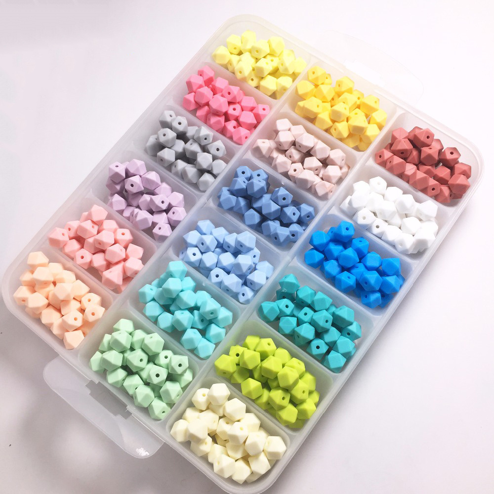 Custom Wholesale Eco Friendly DIY Soft Teething Silicone Pen Beads Silicon Beads For Pen Making