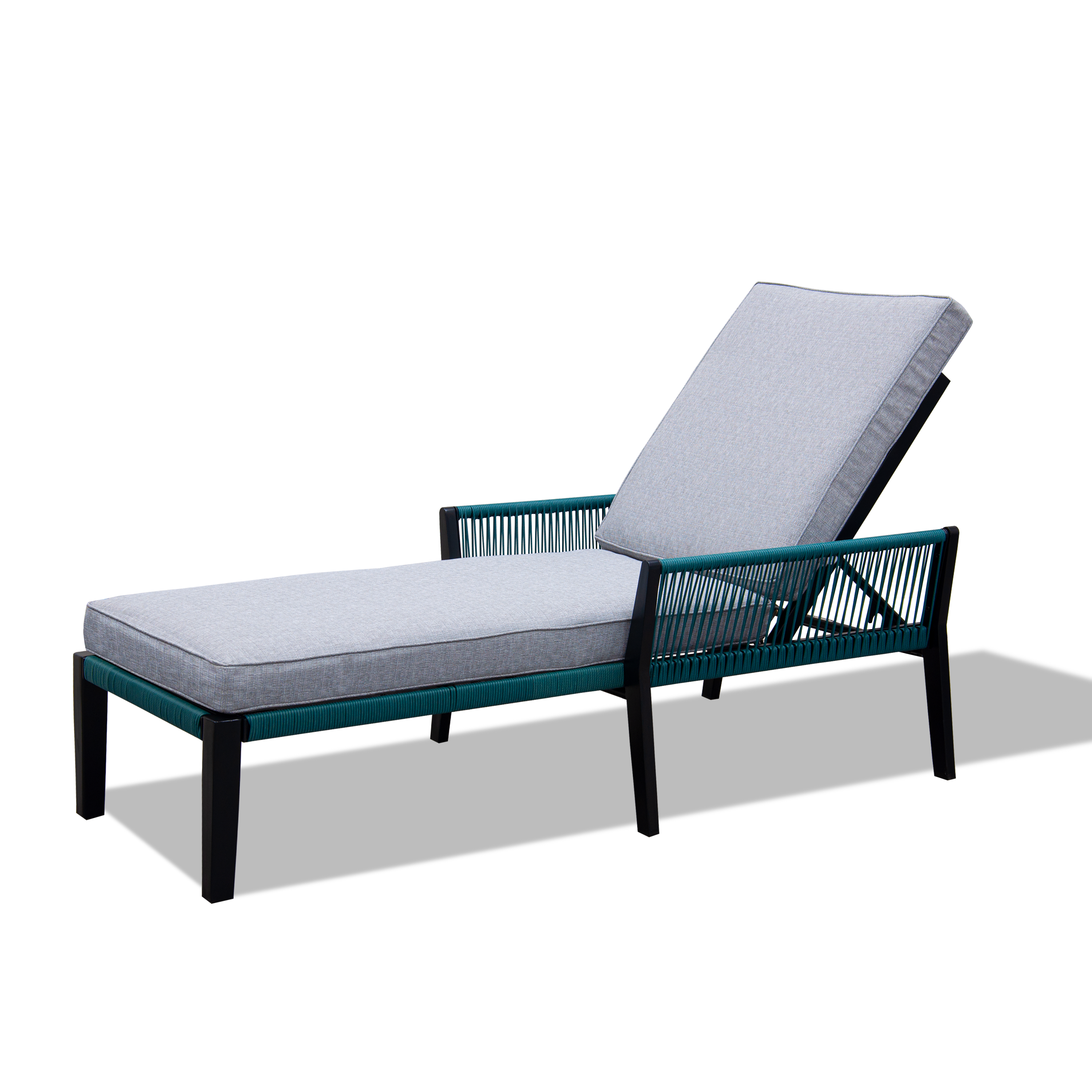 Bestselling gray steel recliner outdoor furniture for comfort and leisure