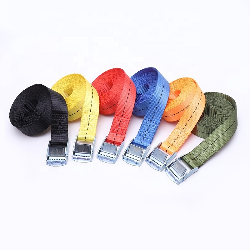 Ratchet Straps Cargo Cam Buckle Tie Down Lashing Strap Cargo Lash Luggage Nylon Bag Belt Buckle