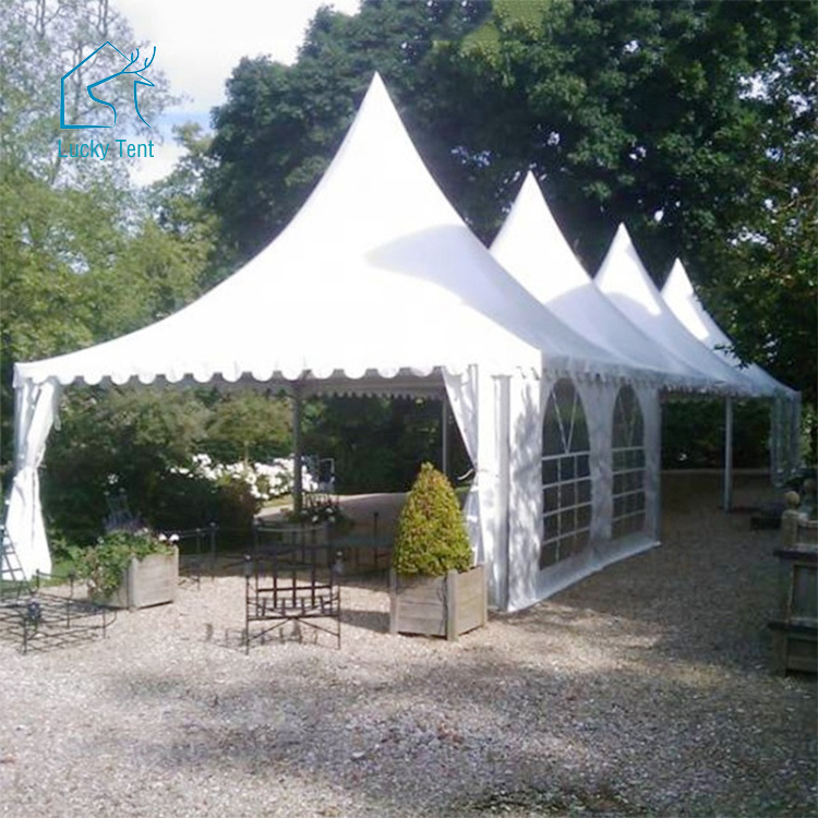 Outdoor Advertising Customized Printing Gazebo 10x10m Pagoda Tent For Wedding Party Event