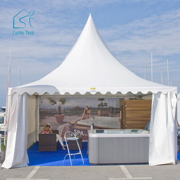 Outdoor Advertising Customized Printing Gazebo 10x10m Pagoda Tent For Wedding Party Event