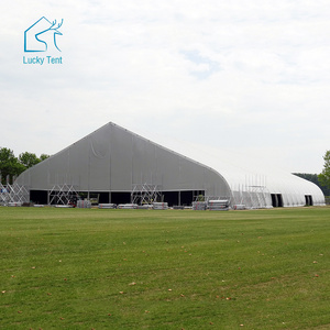 TFS Tent Waterproof PVC Warehouse Tent Large Aircraft Hangar Tent Container For Helicopter Storage