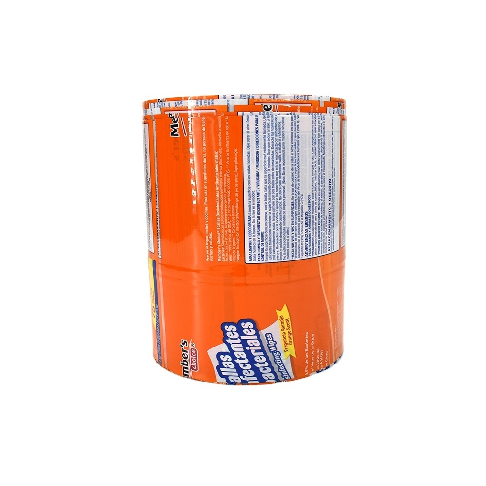 Luckytime food film lamination roll for printable eco friendly stretch wrap roll printed packaging plastic for packing machine