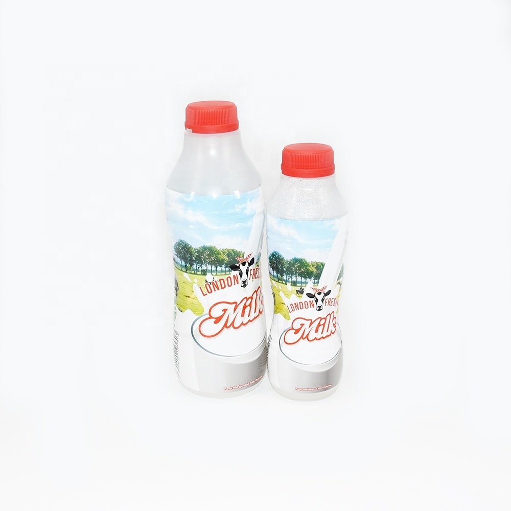 Customized Pvc Pet Pof Plastic Shrink Wrap Bottle Labels/ Shrinkable Sleeve For Glass Bottle