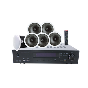 5.1 Channel Stereo Home Theater System Set with Digital Audio Video Amplifier/Ceiling Speakers/Subwoofer