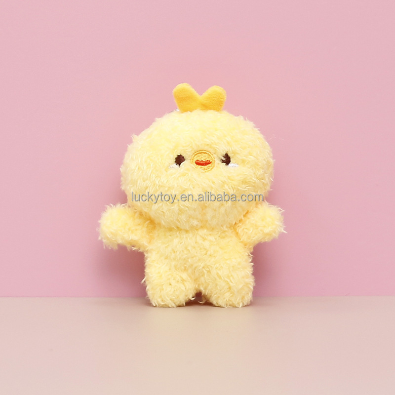 plush animal keychain toys mini custom doll toy for claw machine