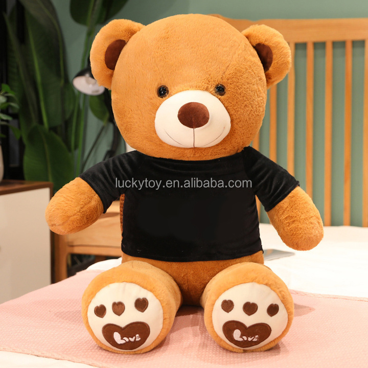 different size giant teddy bear skin unstuffed plush animal toys unstuffed teddy bear skins soft plush toy skin