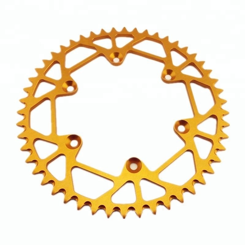 Luckyway Factory Customization Racing motorcycle Parts 520 Pitch CNC 7075 Rear Sprocket