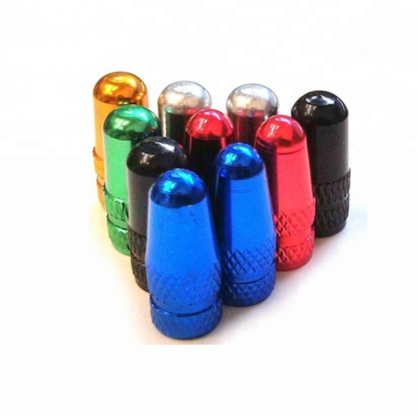 Bicycle Parts MTB Presta Valve Caps For Wheel Rim Tyre