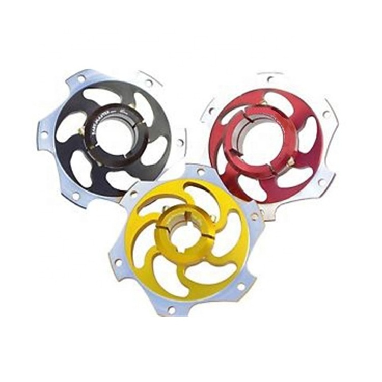 Luckyway Custom CNC Aluminium Go Kart Parts Sprocket Carrier for 200cc 4 Stroke Go Kart Factory-Made Chain Drive Accessory