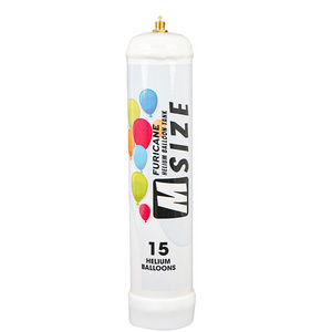 Wholesale Portable 1L Disposable Helium Tank 15 HELIUM BALLOONS Pure 99.99% Helium Gas Cylinder Metal Cream whips for Balloons