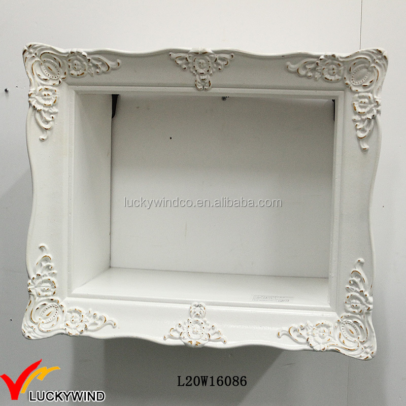 Lukcywind Rustic Gray French Antique Deep Wood Shadow Box Frame Wholesale