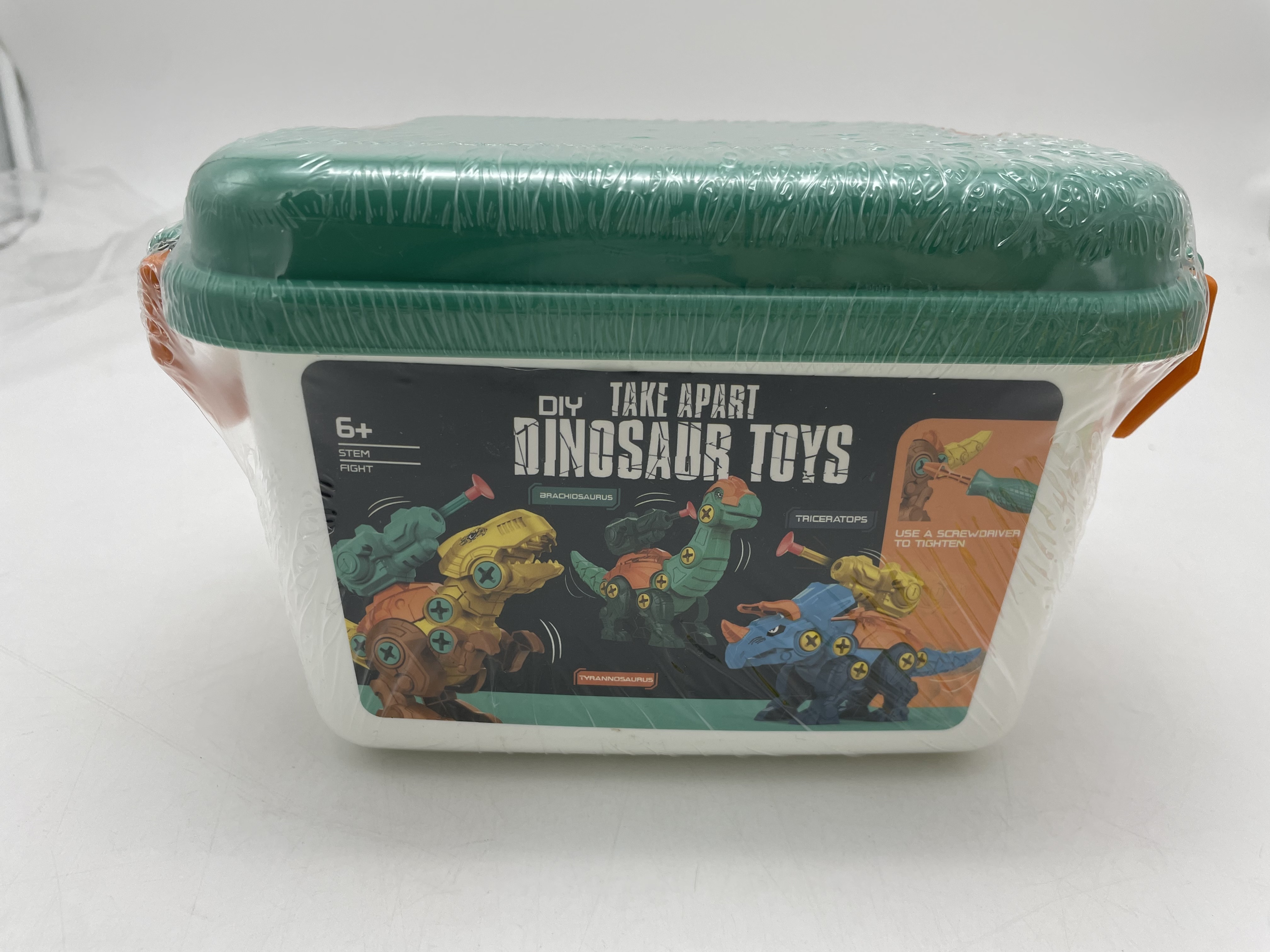 2023 Amazon top seller toys Assembly dinosaur with screwdriver for kids toys