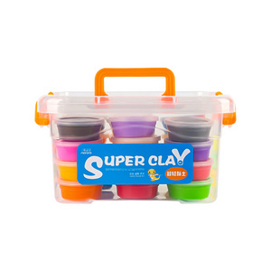 Super Soft Clay 24 Colors Fluffy Slime Mix Baking Making Supplies Modeling Air Dry Playdough Kids Toys