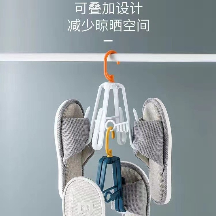 Amazon Multifunctional plastic hanger with shoe rack, shoe hanger hook plastic