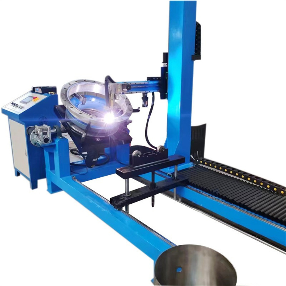 Automatic ARC Straight Longitudinal Seam Welder Tank Circular Seam Welding Machine