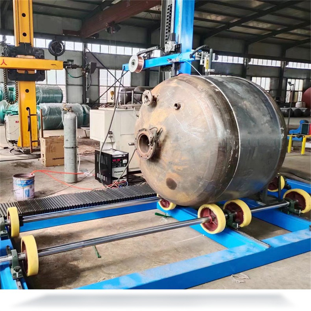 Automatic ARC Straight Longitudinal Seam Welder Tank Circular Seam Welding Machine