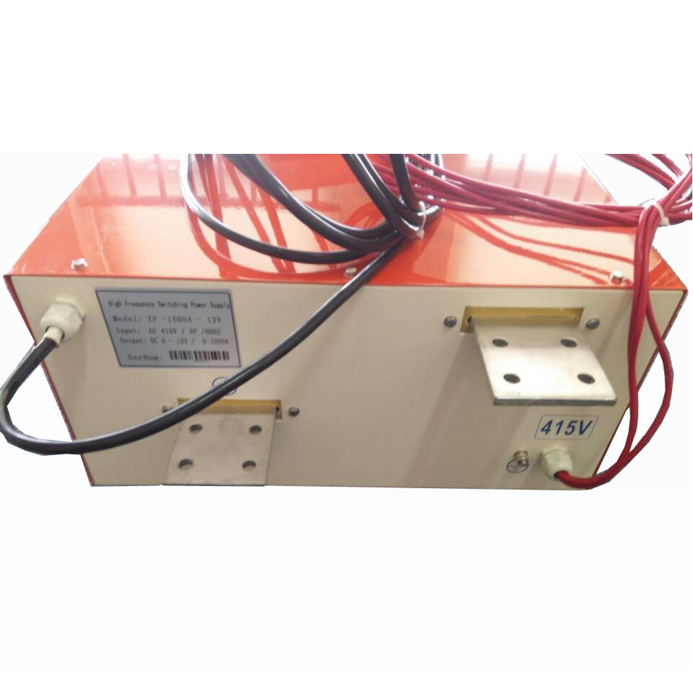 High Frequency Switch Mode Power Supply 12V 1000A Electroplating Rectifier