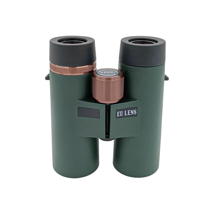 Lucrehulk High Power Ed 8x42 Binocular Telescope with Long Range Waterproof BAK4 Roof Binoculars For Sale