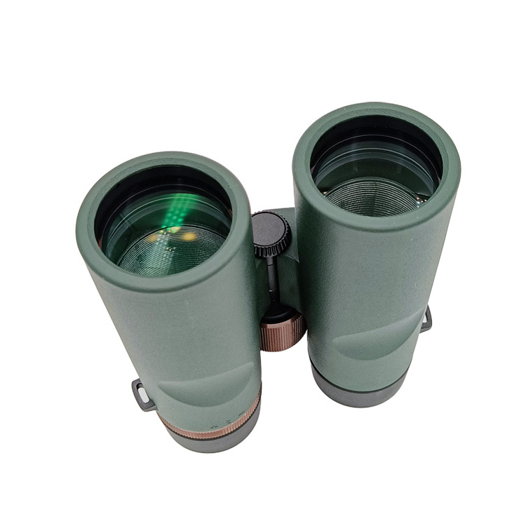 Lucrehulk High Power Ed 8x42 Binocular Telescope with Long Range Waterproof BAK4 Roof Binoculars For Sale