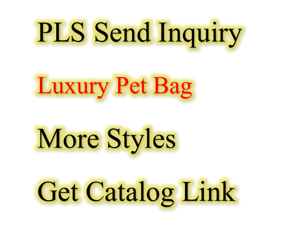 Luxury Design Pet Carrier Bag New Design Dog Carrier