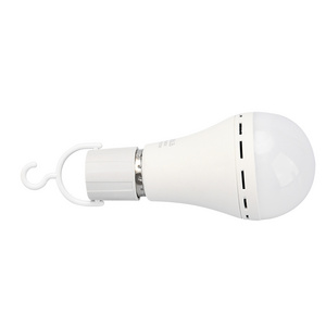 Colombia Guatemala7W/ 9 W/12W/15 W Emergency Bulb Rechargeable Light E26 B22 E27 Battery Operated LED Light Bulb For Home