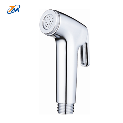 bathroom accessories ABS plastic material chrome plated toilet shattaf bidet hand spray