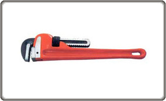 Superior Quality and Long Durability Carbon Steel 350 mm Rigid Type Pipe Wrench Made in India Plumbing Tools