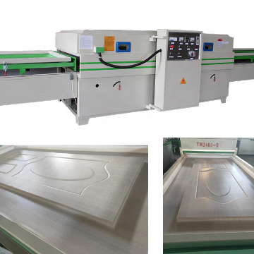 High Productivity Cabinet Door Coating Laminating Membrane Vacuum Press Machine