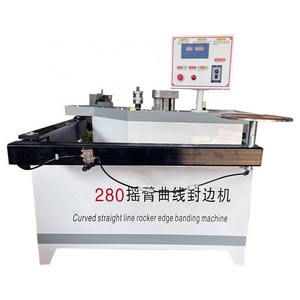 Swing arm edge sealing machine small edge banding machine Rocker edge banding machine