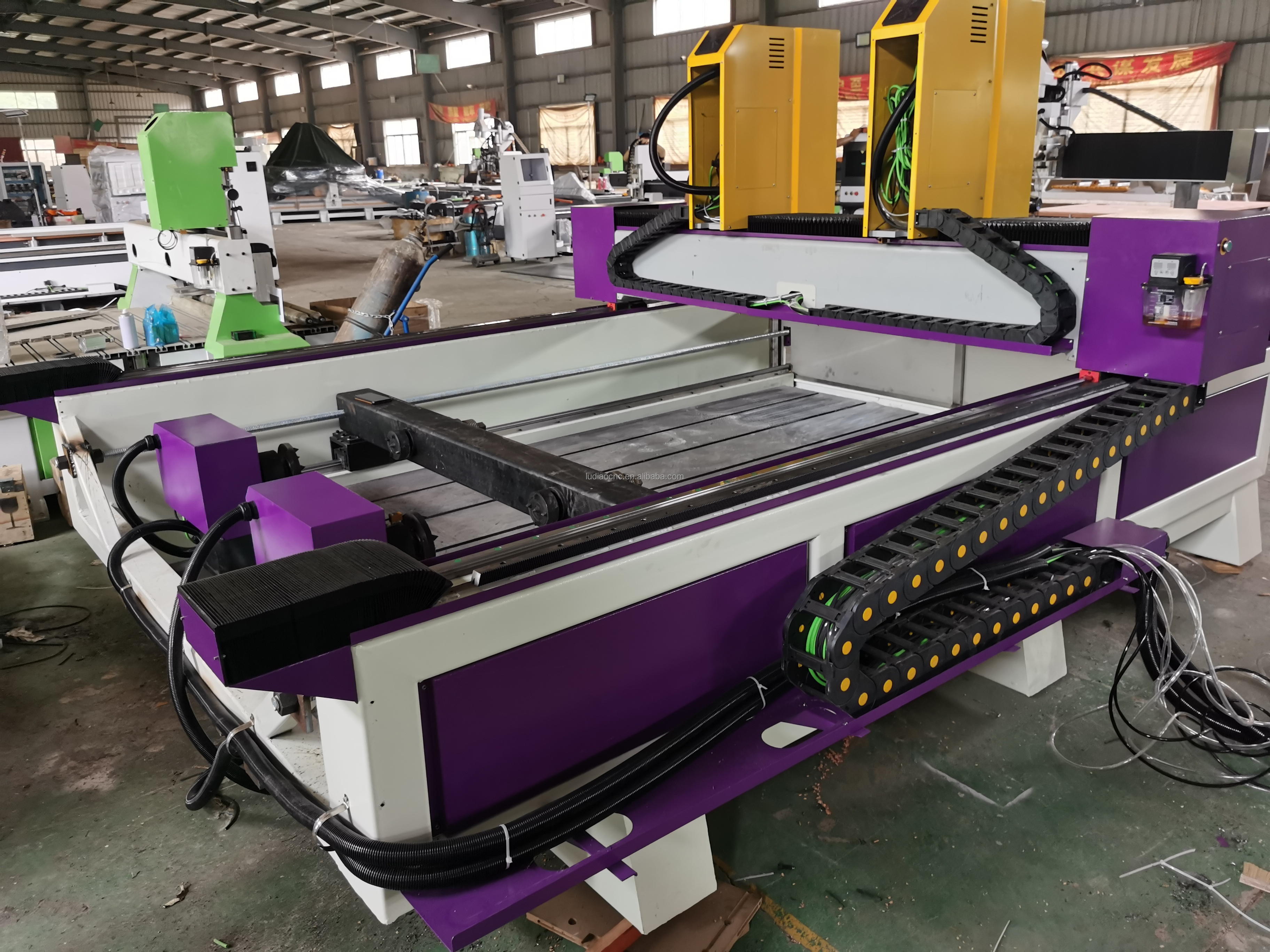 1530 CNC Stone engraving machine cnc router marble granite cutting machine headstone carving milling edge polishing machinery