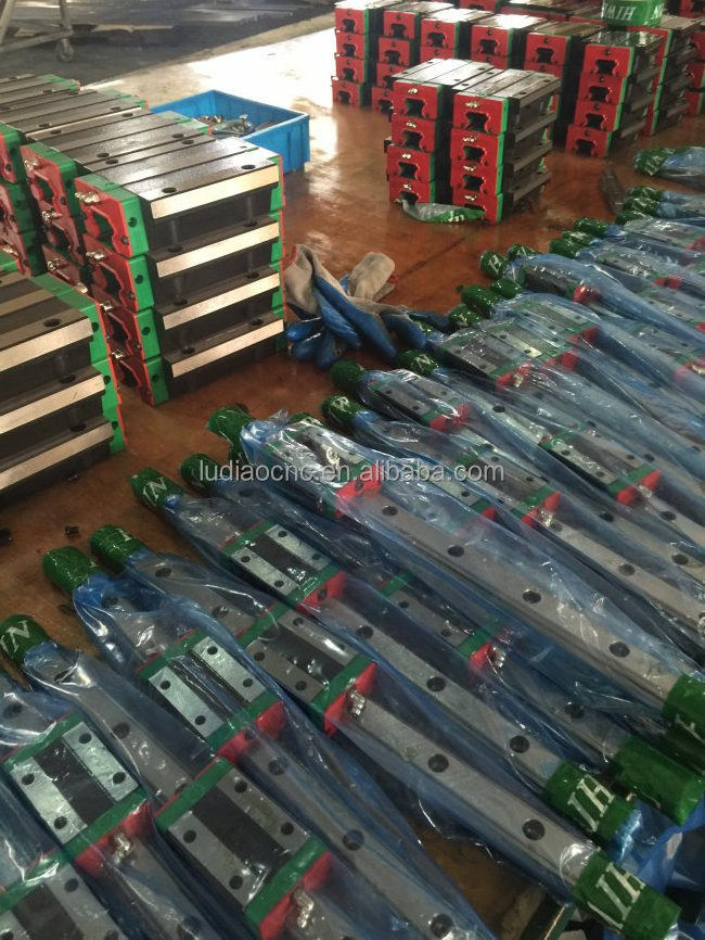 100% Original Taiwan HIWIN Bearing 2000mm Guideway Block Precision CNC Machine 25mm Heavy Duty Linear Guide Rail