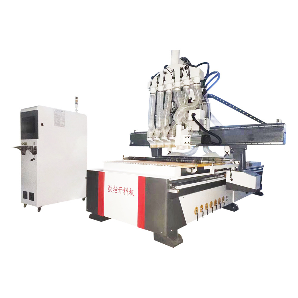 Four Process Woodworking Cutting Engraving Machine Wood Saw Blade CNC Router Atc Machine 1328 1530 milling cutter